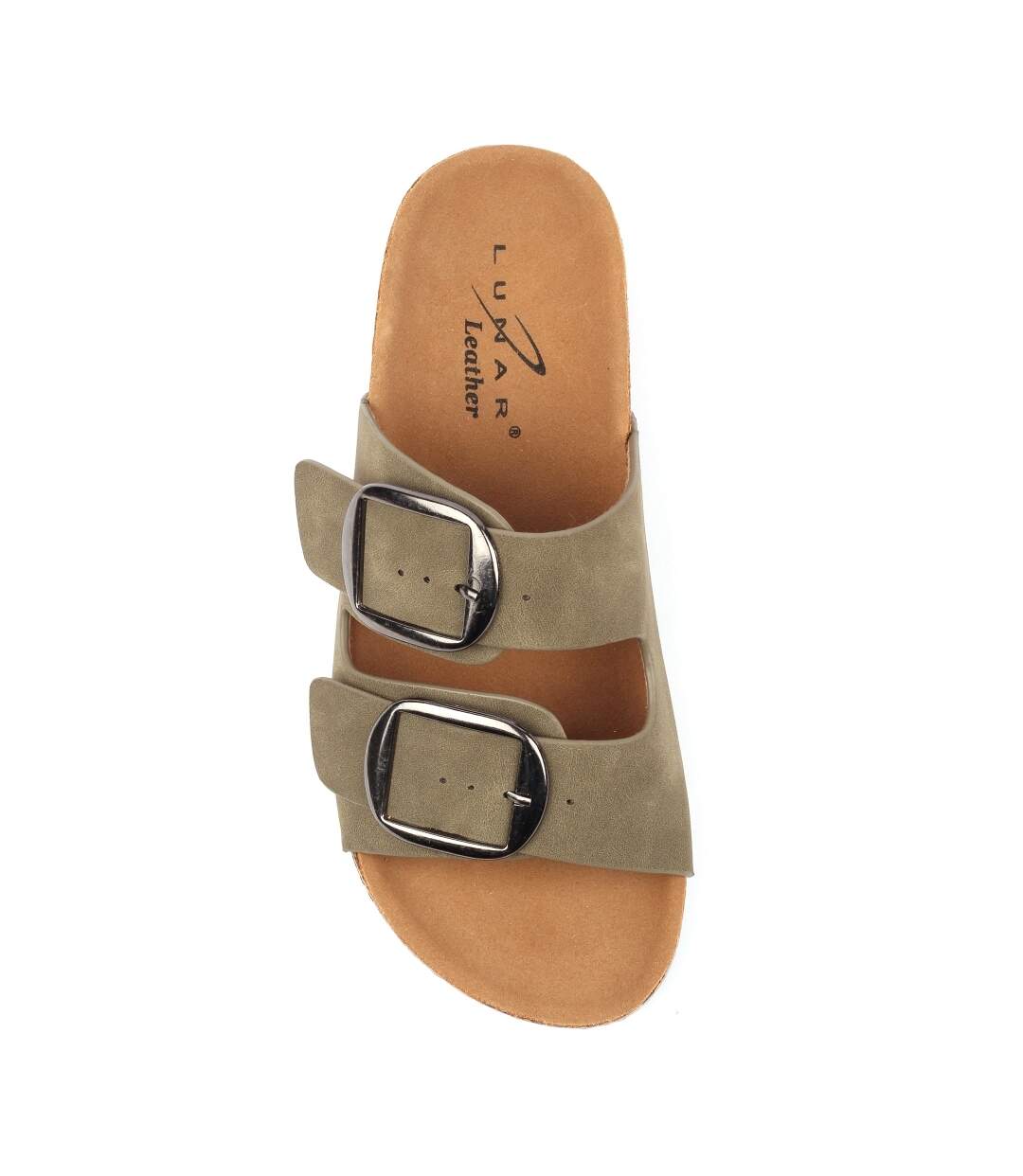 Sandales Rondo Femme Vert Lunar-4