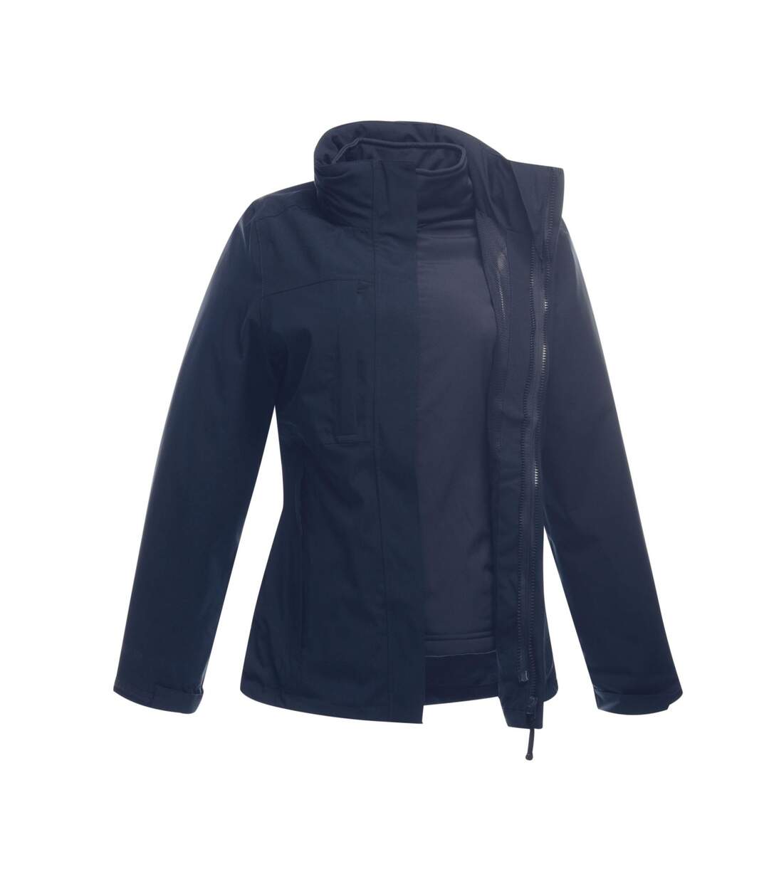 Professional Kingsley Veste Imperméable 3en1 Femme Bleu Marine Regatta-3