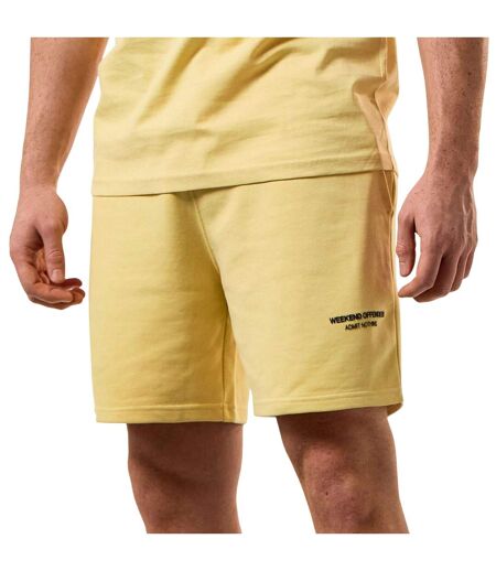 Short Mytros Homme Jaune Weekend Offender