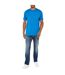Lot De 3  T-shirts Motif/style Uni Homme Bleu Sarcelle Bleu Turquoise Bleu Foncé Donnay-3