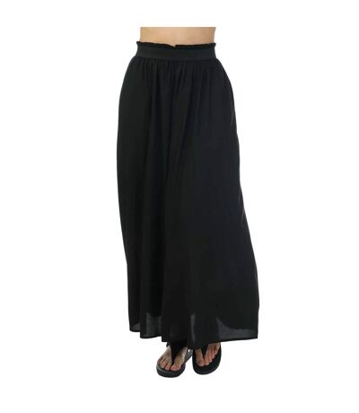 Jupe longue femme noir Only