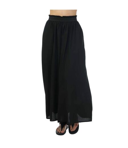Jupe longue femme noir Only