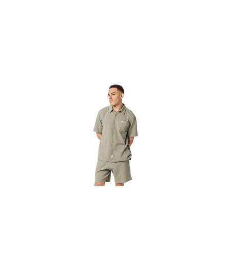 Chemise Manches Courtes Homme Sauge Argenté Jack Wills