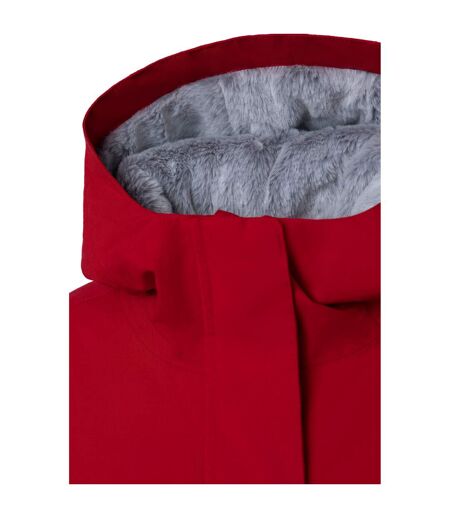 Veste Imperméable Claudel Femme Rouge Trespass