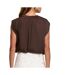 Blouse marron femme oroove-2