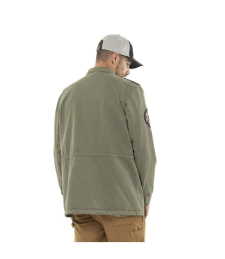 Veste militaire homme en coton avec patch Field Vondutch