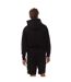 Mens Tape Hoodie Black Lyle & Scott-3