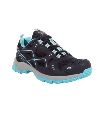 Regatta Womens/Ladies Vendeavour Walking Shoes (Navy/Amazonite) - UTRG8964