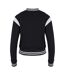 Veste De Survêtement College Femme Noir Blanc Urban Classics-2