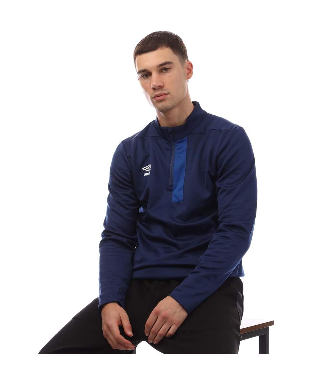 Haut Polaire Premier Homme Bleu Umbro-1