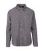 Chemise Manches Longues Motif/style Chevrons Homme Gris Chevrons Trespass-1