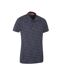 Mountain Warehouse Mens Hasst Marl Polo Shirt (Navy) - UTMW230
