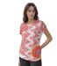 Tee shirt femme manches courtes - Imprimé graphique - Tendance et polyvalent-1