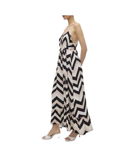Robe noir femme vero moda easy joy 7/8