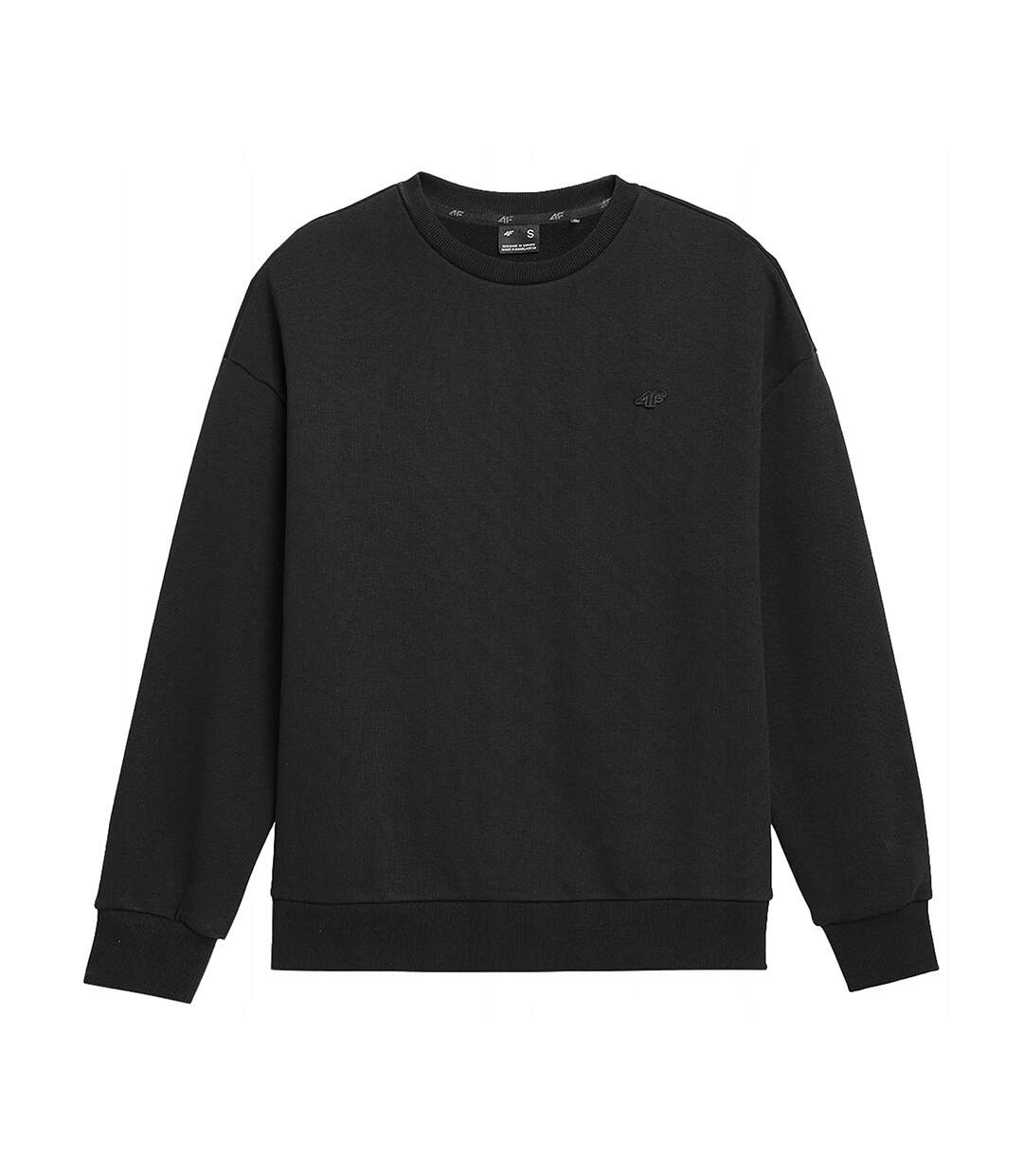 Sweat Ss23tswsf537 Femme Noir 4F-2