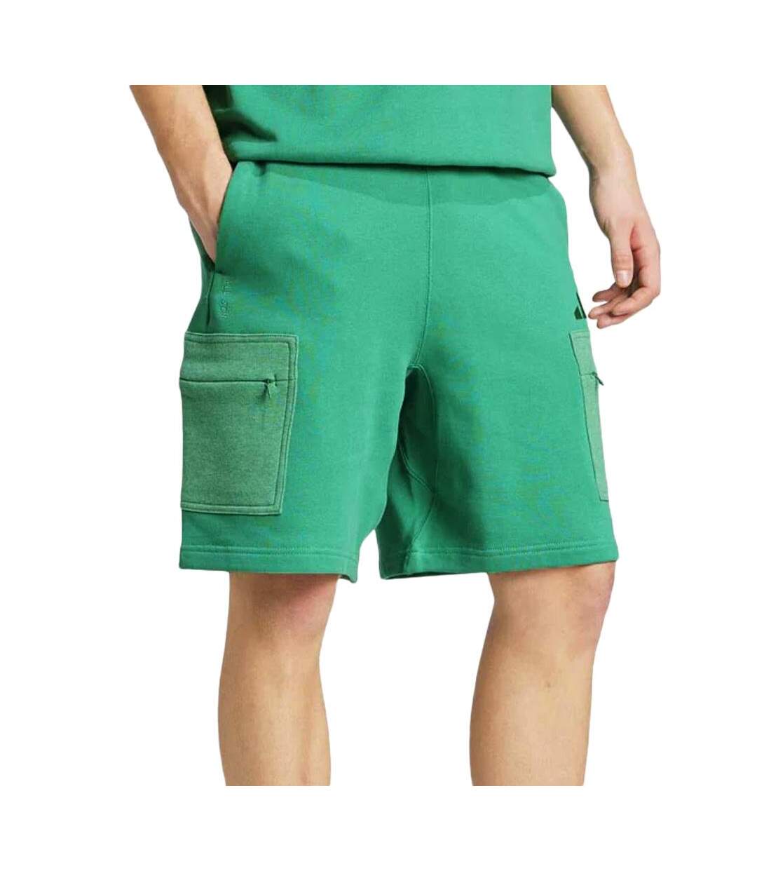 Short vert homme adidas jn9485-1