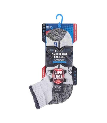 1 Pack Mens Cotton Reinforced Ankle Hiking Walking Trekking Socks