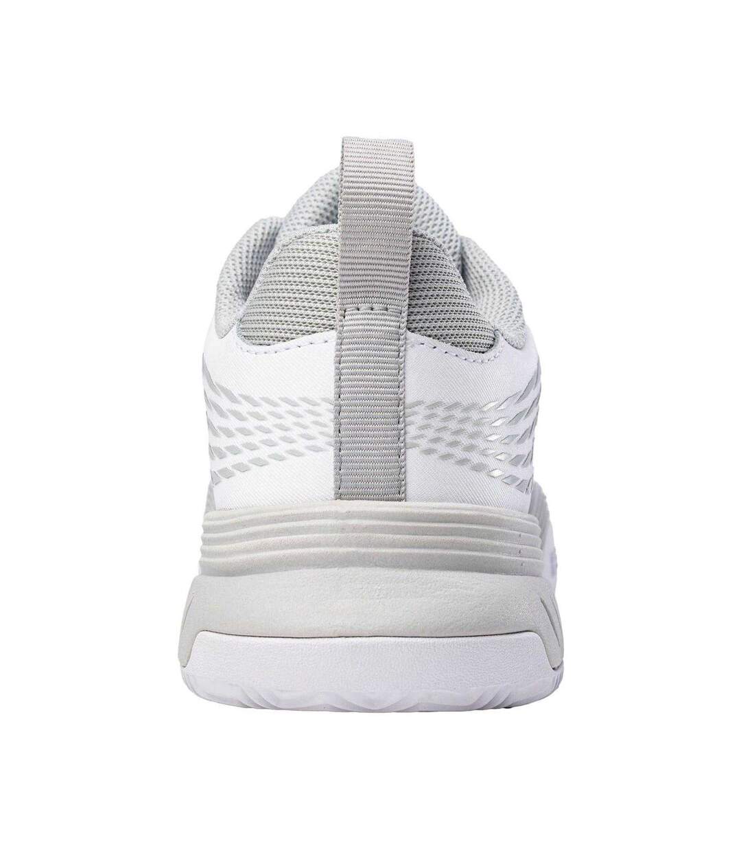 Womens/ladies Speedex Tennis Shoes White Gray Dawn K-Swiss-2