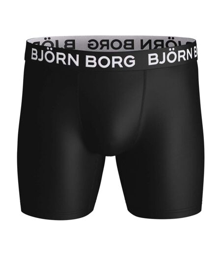3 Pack Mens Designer Band Sports Performance Boxer Shorts