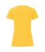 Fruit Of The Loom Womens/Ladies Iconic T-Shirt (Sunflower Yellow)