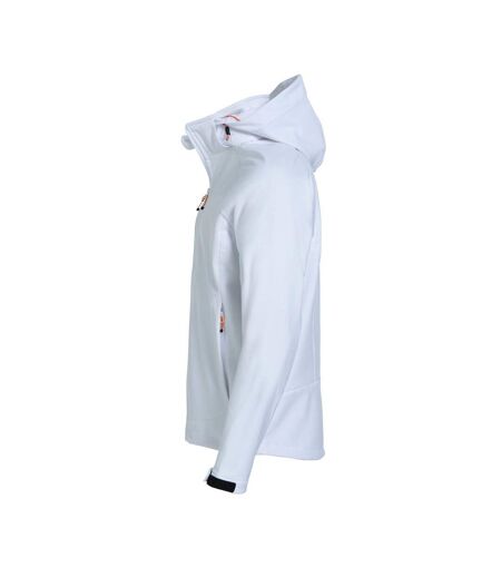 Veste Softshell Milford Homme Blanc Clique