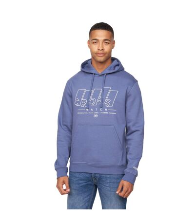 Sweat à capuche maxima homme denim Crosshatch