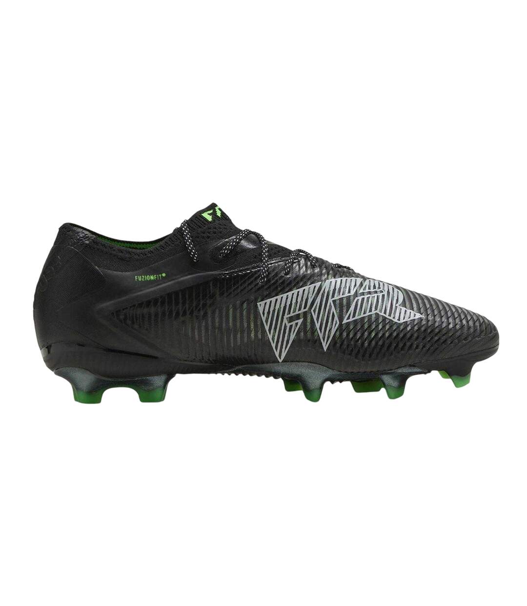 Womens/ladies Future 8 Ultimate Firm Ground Football Boots  Black Puma-1