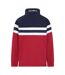 Sweat Motif/style Rayé Homme Rouge Lazy Jacks-4
