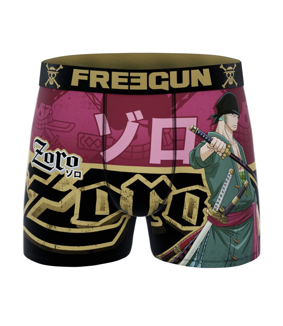 Lot de 4 boxers homme One Piece Freegun-5