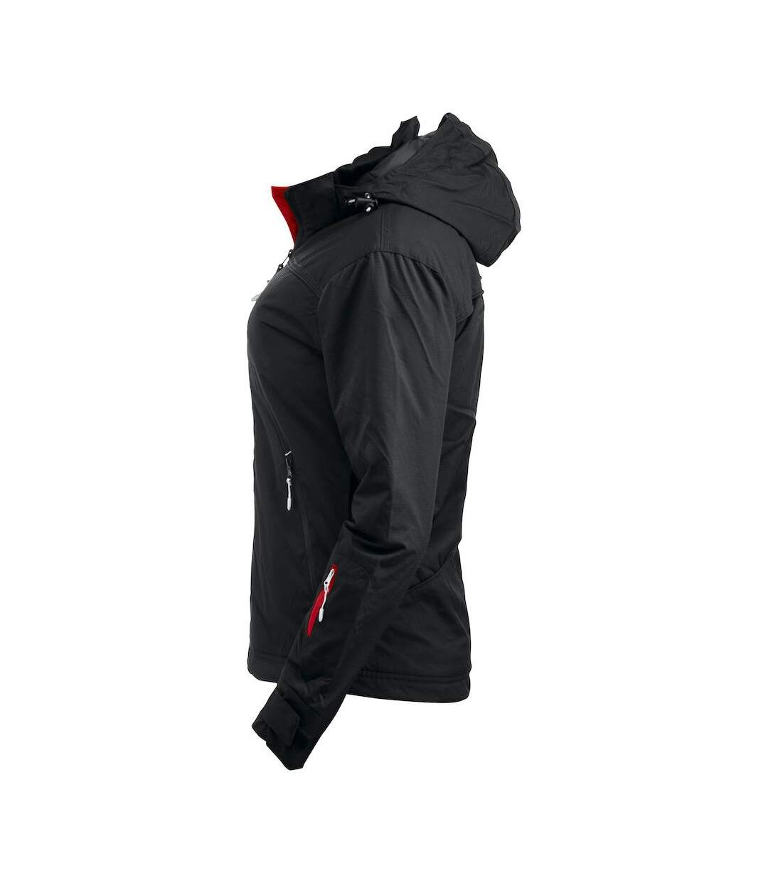Womens/ladies Melrose Padded Jacket Black Clique-3
