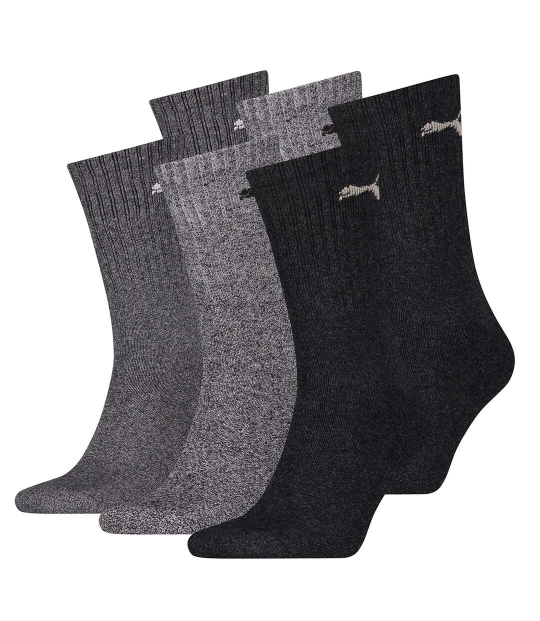 Chaussettes Sport PUMA Tennis CREW Pack de 3 Paires Anthracite 207 TENNIS CREW