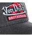 Casquette baseball Von Dutch  Jack BRB Gris-3