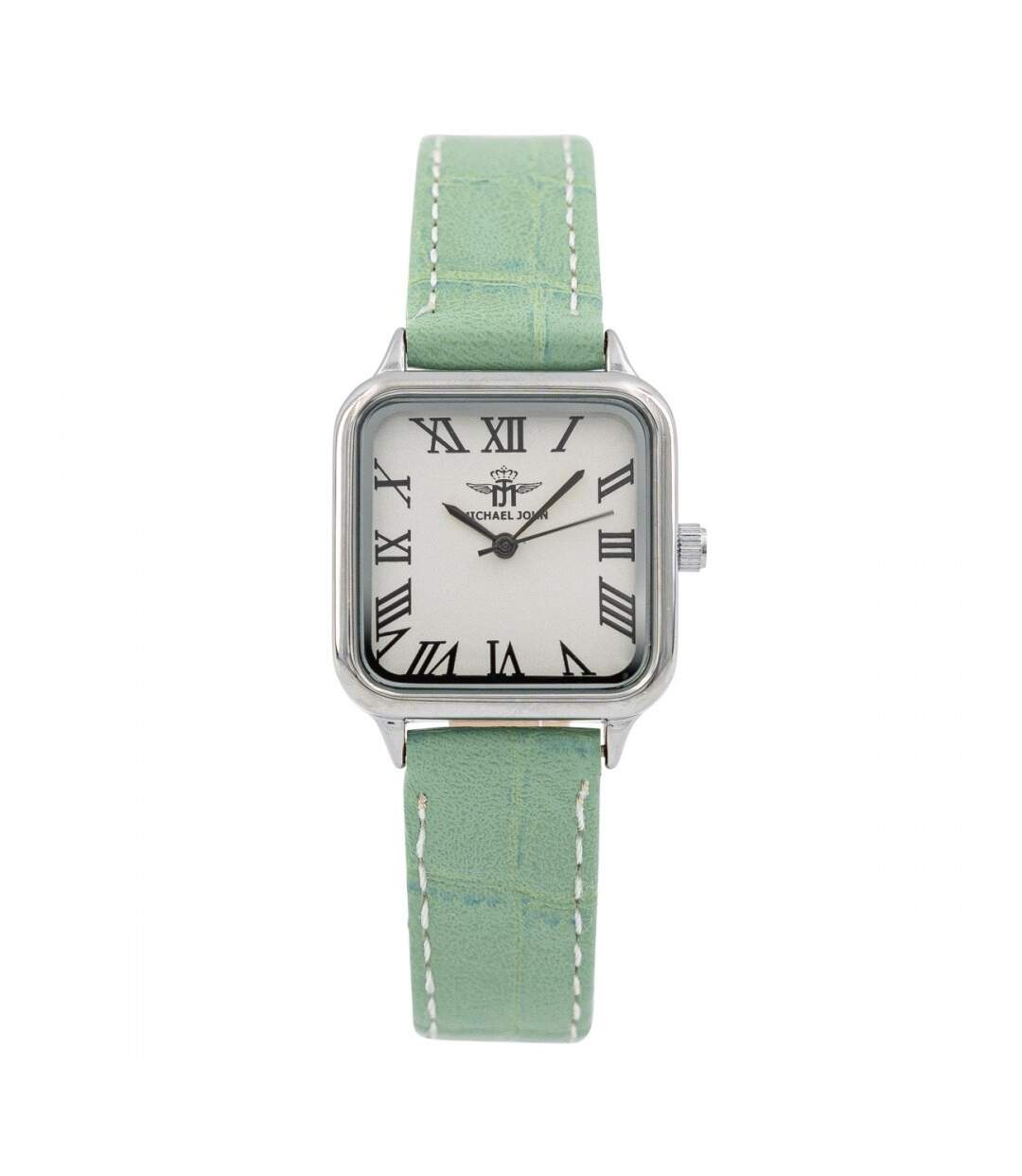 Coffret Montre Femme Vert d'Eau M. JOHN