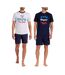 Pyjama Court COTON - Pack de de-2