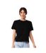 T-shirt Femme Noir Bella + Canvas-1
