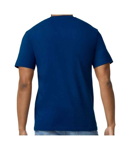 Mens cotton lightweight t-shirt navy Gildan