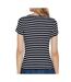 T-shirt marine/blanche femme tommy hilfiger essential - l-2