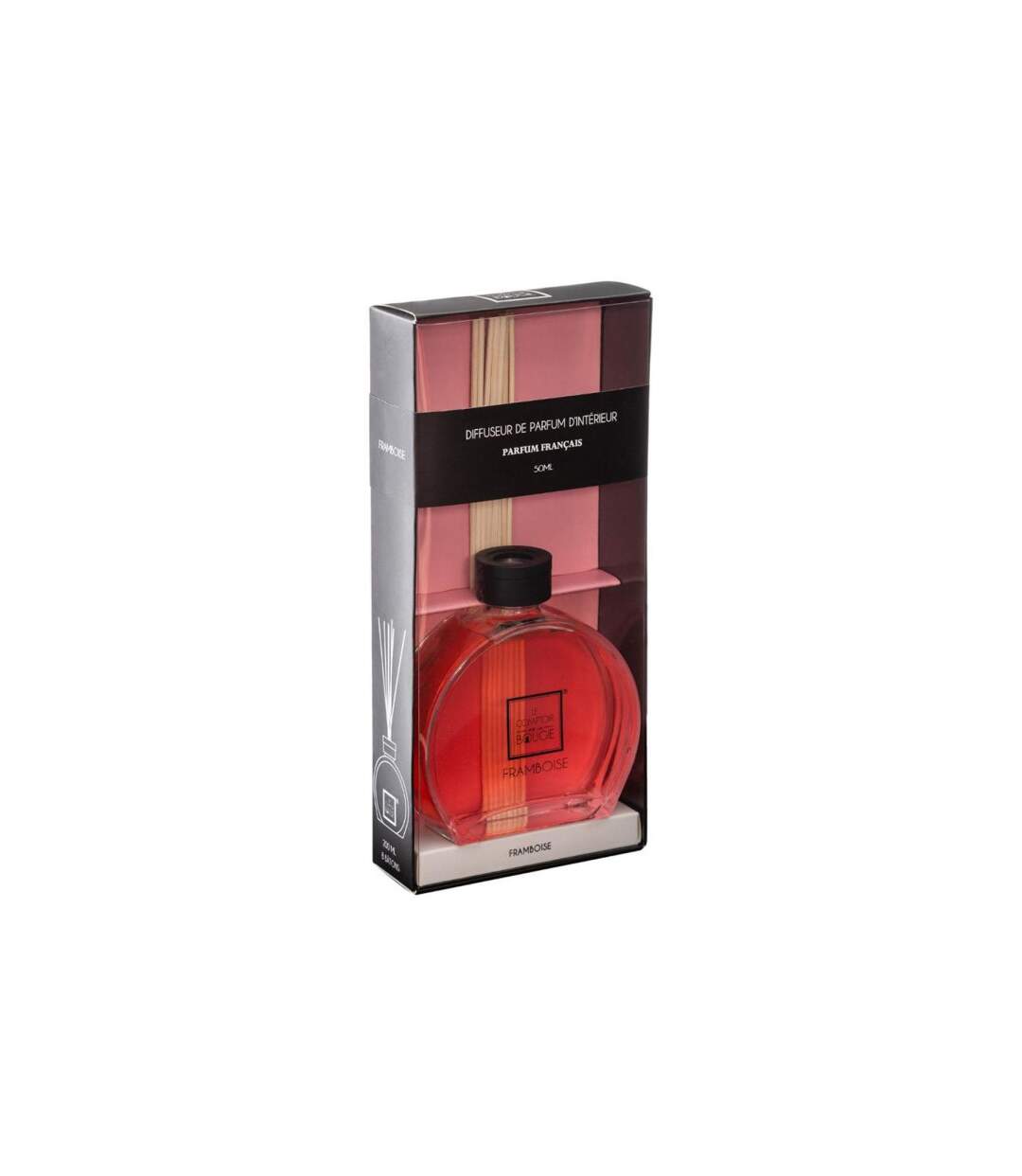 Diffuseur de Parfum & 6 Bâtonnets Haly 50ml Framboise-2