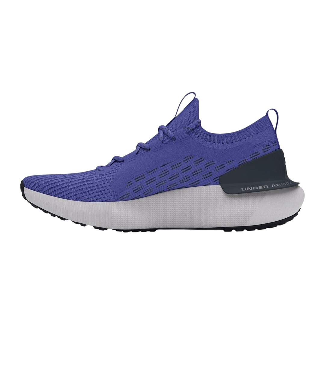 Mens Hovr Phantom 3 Ribbed Knitted Trainers Purple Under Armour-2