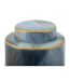 Vase Cylindrique en Céramique Elegant 34cm Bleu-2
