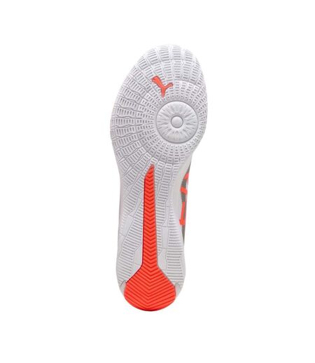 Chaussures De Foot En Salle Entraînement Ultra Match Homme Blanc Orange Puma