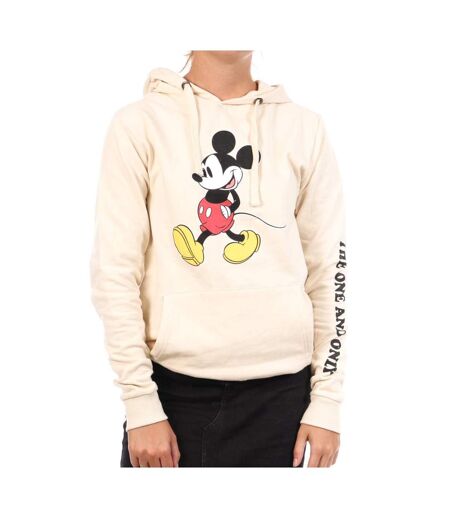 Sweat à capuche beige disney  mickey one & only