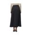 Jupe longue noir femme vero moda tara ancle-2