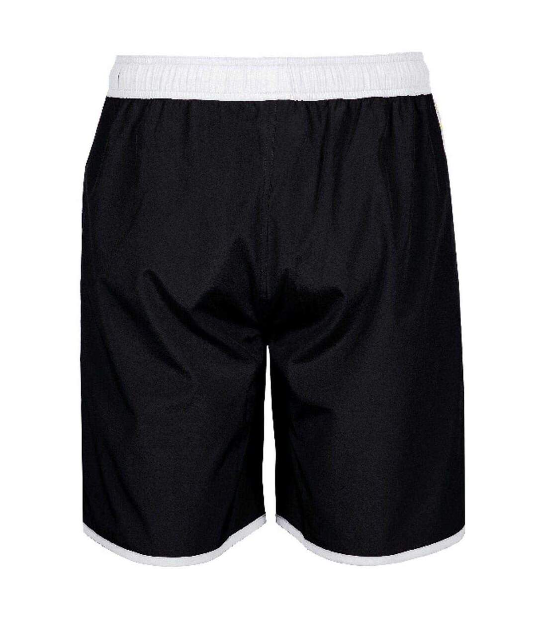 Short De Bain Team Adulte Noir Blanc Arena-3
