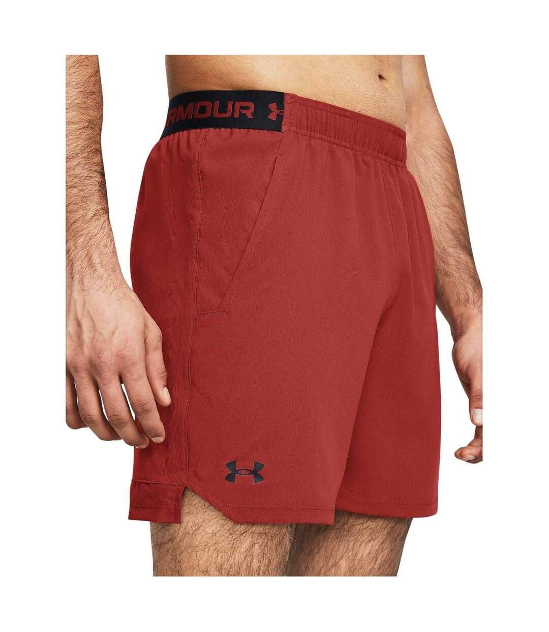 Short Vanish Homme Orange Under Armour-3