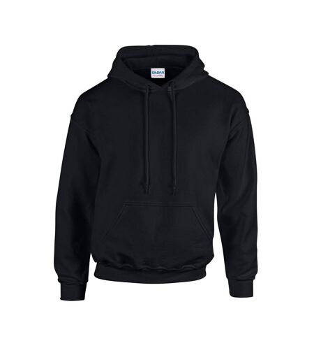 Unisex adult heavy blend hoodie black Gildan