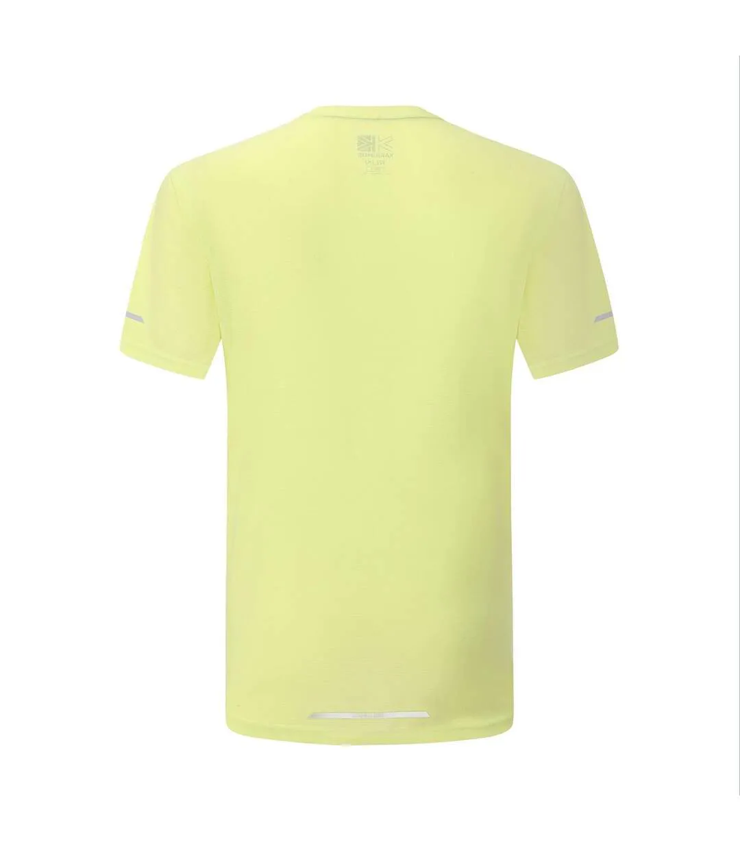 T-shirt Course À Pied Homme Jaune Clair Vif Karrimor-2