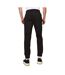 Unisex adult premium combed cotton jogging bottoms black Casual Classics-3