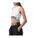 Débardeur Motif/style Pop Femme Blanc Diesel-4
