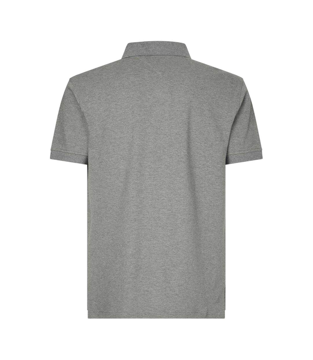 Polo Motif/style Logo Brodé Homme Gris Moyen Tommy Hilfiger-3